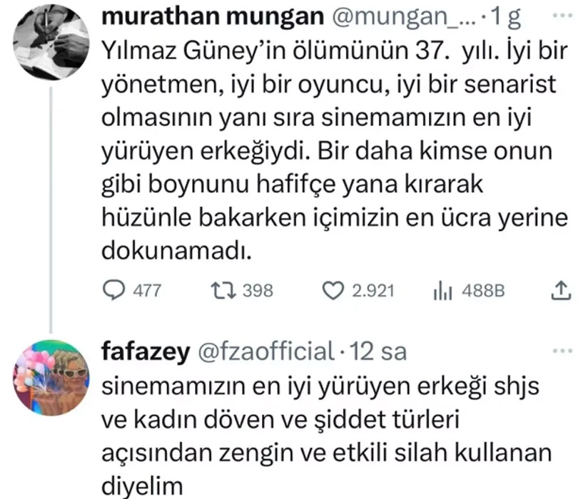 yilmaz guney yorumu farah zeynep abdullah in basina dert oldu 4
