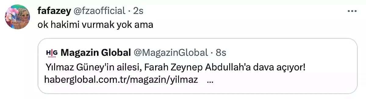 yilmaz guney yorumu farah zeynep abdullah in basina dert oldu 5