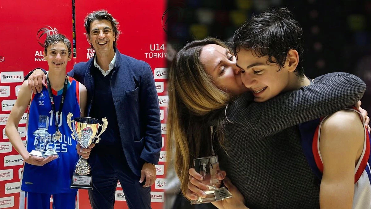 davalik olan demet sener ibrahim kutluay cifti birlikte ogullarini izledi 4