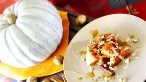 Psikolojiye iyi geliyor! Beyaz elmas bal kabağı tatlı tarifi 4 0000192 firin torbasinda tahinli cevizli bal kabagi tatlisi 2