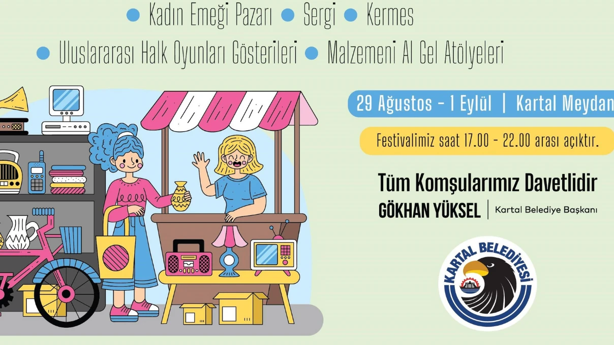 Kartal’da Geleneksel 3. Kadın Emeği Festivali'nde kadınlar üretmeye devam ediyor! Kartallılar destekliyor 4 1 1707