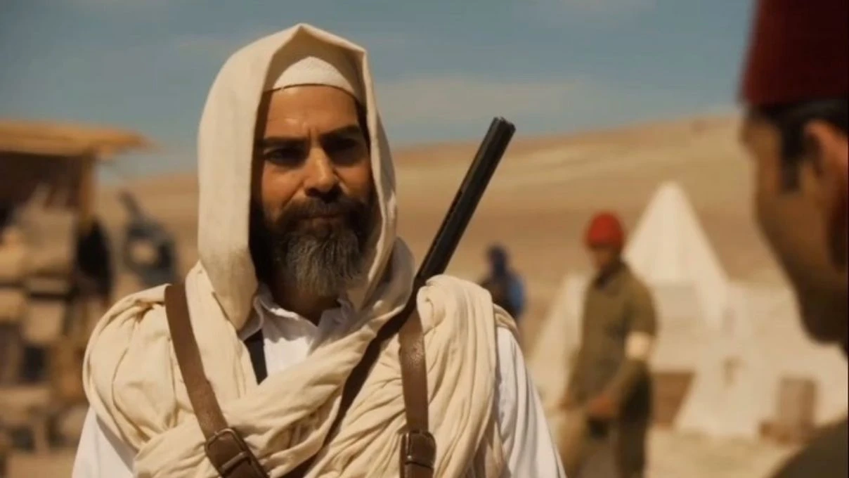 2023 yilinda Mahsusa Trablusgarb adli dizide Omer Muhtar karakteri ugur pektas