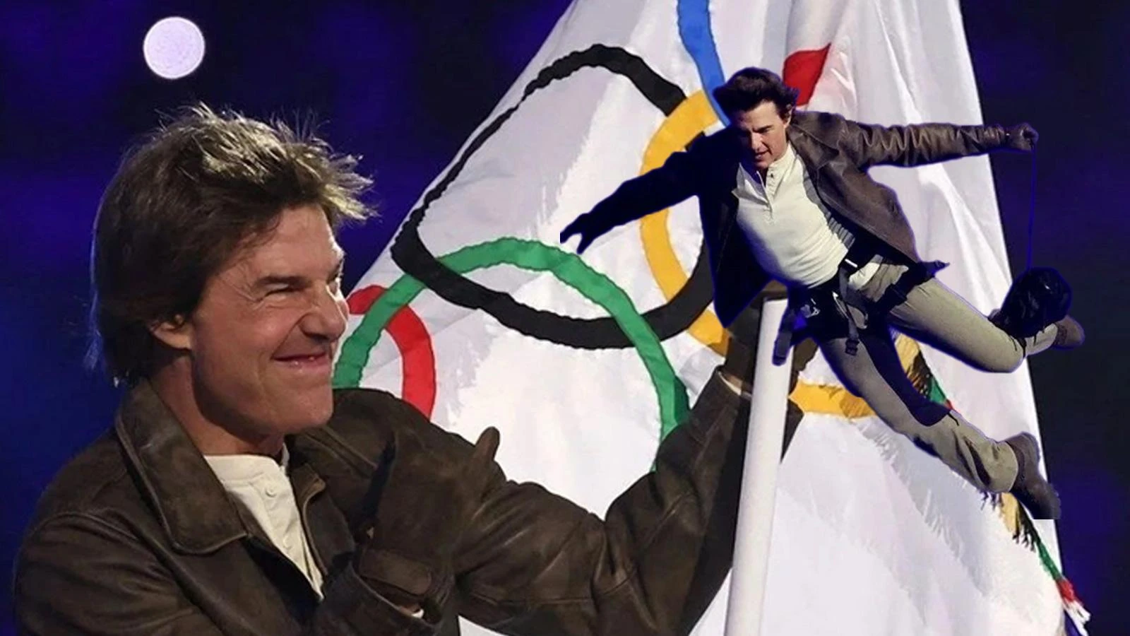 Paris Olimpiyatları'nda şov yaptı! Tom Cruise stadyumun tepesinden atladı 15 paris olimpiyatlari nda sov yapti tom cruise stadyumun tepesinden atladi