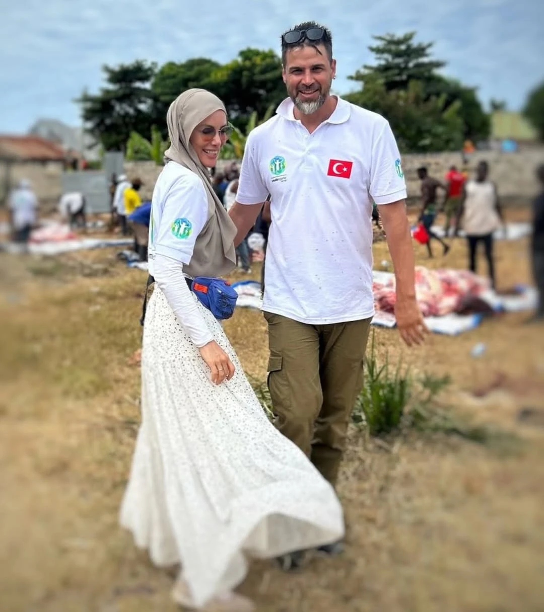 Gamze Özçelik ve eşi Reshad Strik'ten aşk dolu paylaşım! Eşinin memleketine gitti 6 Gamze Ozcelik 1