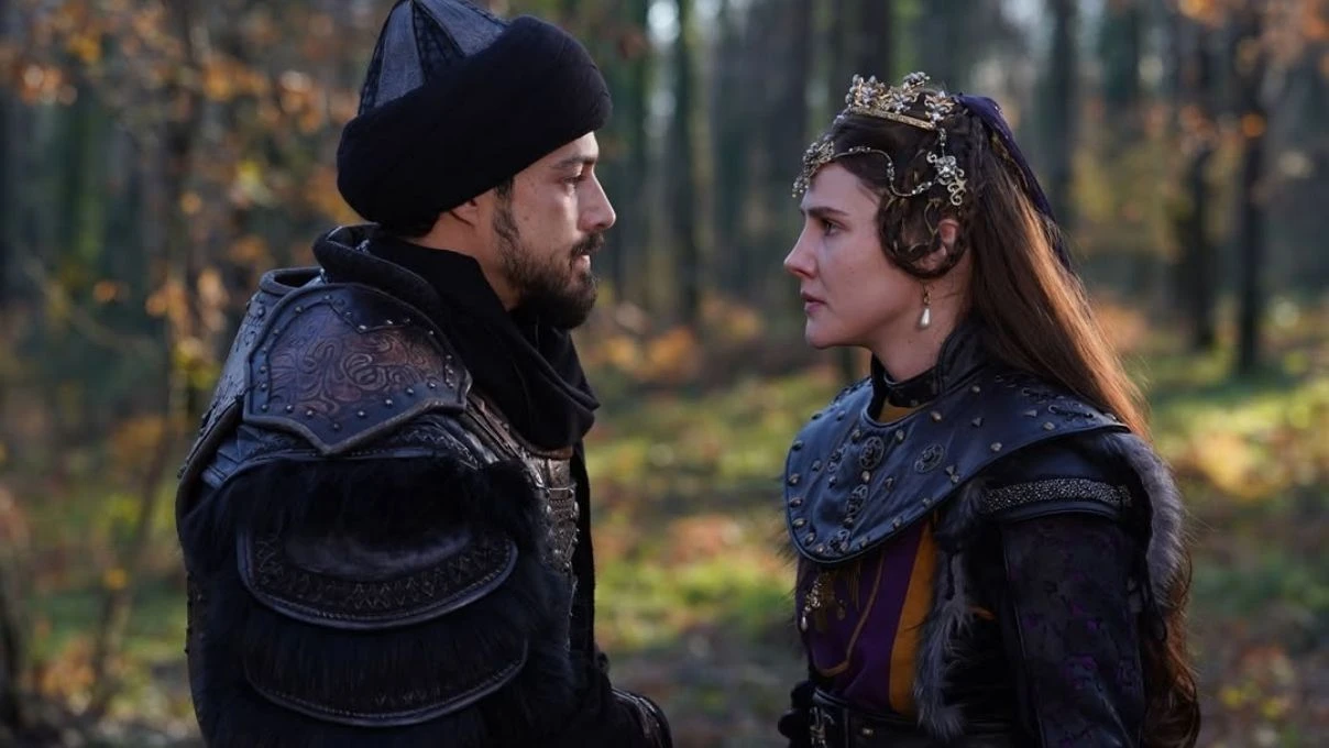 Kurulus Orhanda Nulufer Hatun ve Prenses Asporca arasinda catisma Orhan Bey Hectora karsi kurdugu oyun