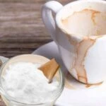 Kahve lekesi kalmış bardaklara son! Sakın çamaşır suyu kullanmayın