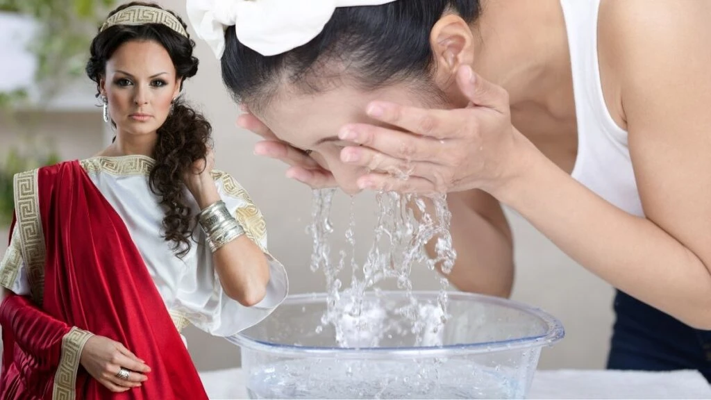 Antik çağlardaki kadınların botoks sırrı! Buz gibi su