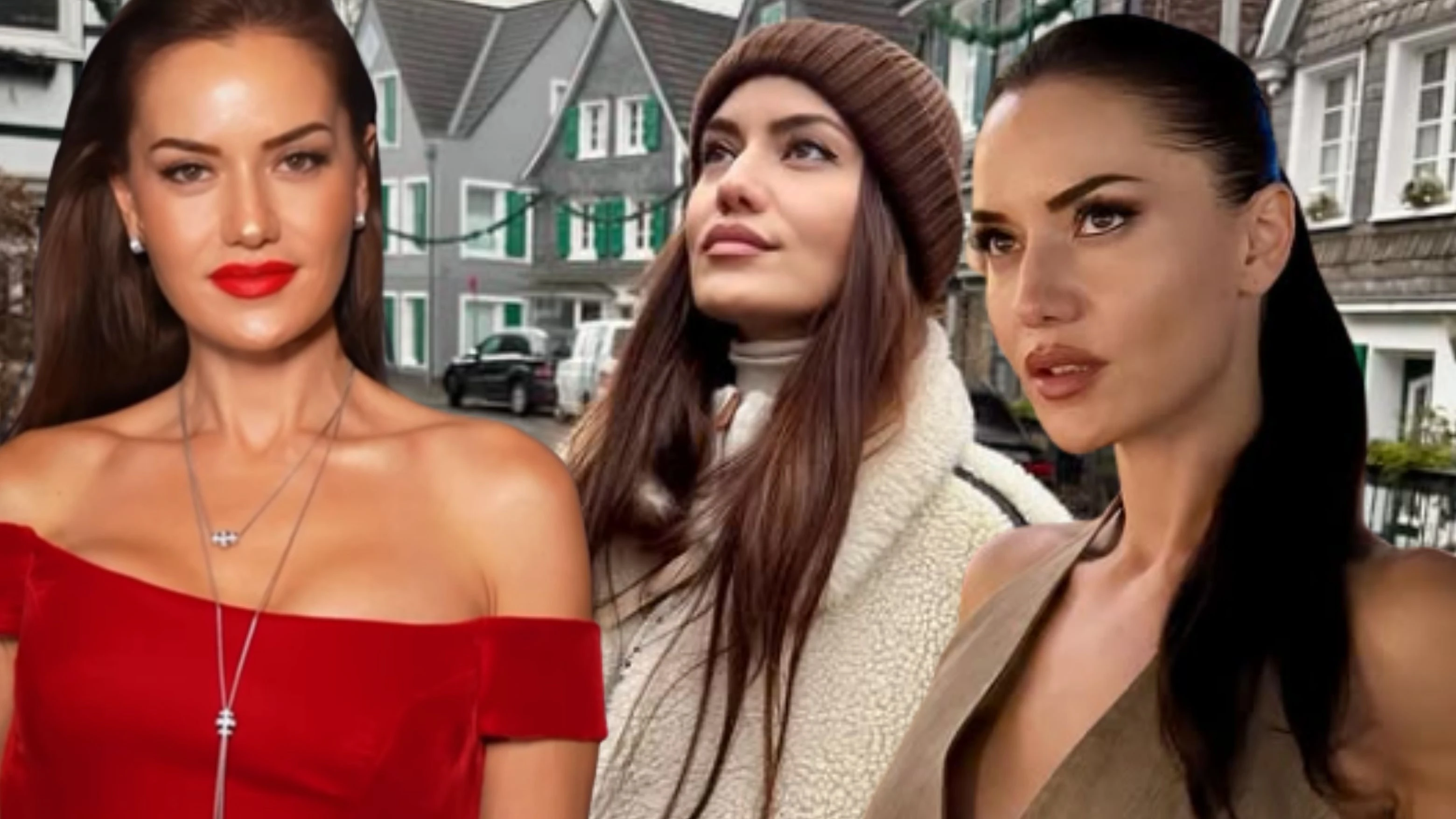 Fahriye Evcen'in yeni imajı sosyal medyayı salladı! Paris'ten gelen kareler konuşuluyor