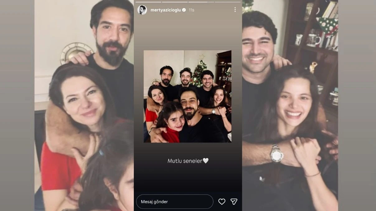 Mert Yazıcıoğlu’ndan yılbaşı paylaşımı! Yeni yılı yakın arkadaşlarıyla birlikte kutladı