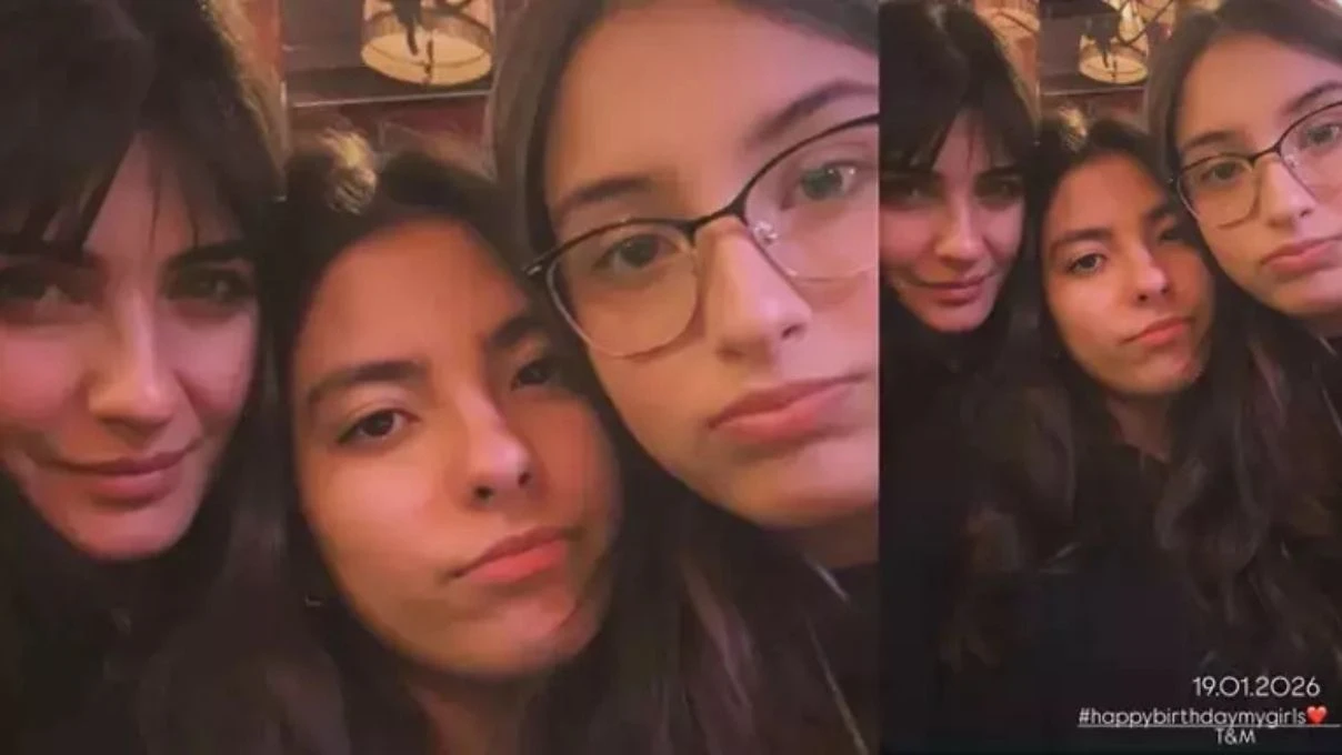 Onur Saylak, Tuba Büyüküstün’le olan evliliğinden ikizlerini paylaştı! Güzelliklerini annelerinden almışlar