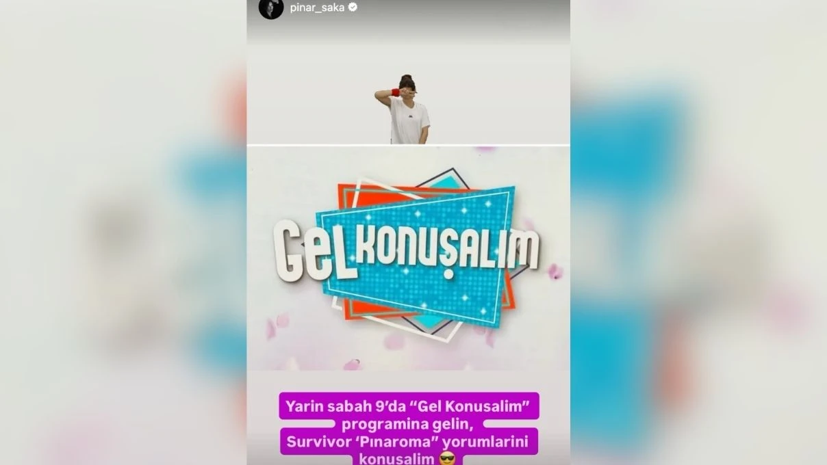 PINAR SAKADAN SURVIVOR PINAROMA PAYLASIMI