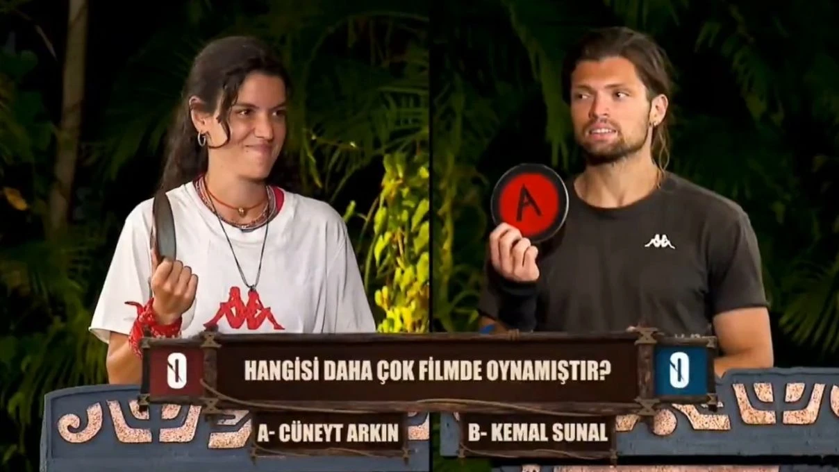 Survivor 2026'da görülmemiş olay! Cüneyt Arkın ve Kemal Sunal sorusu kafa karıştırdı