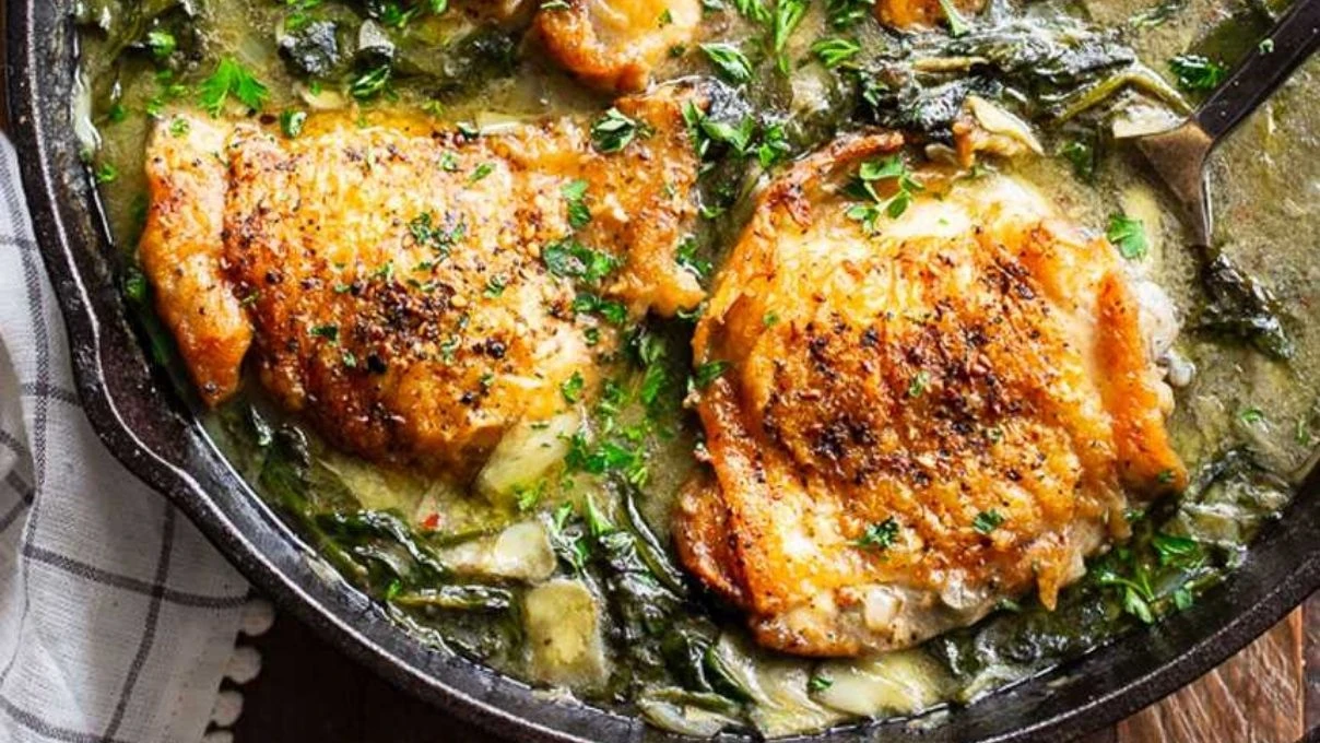 TAVUKLU ISPANAK SOTE TARIFI