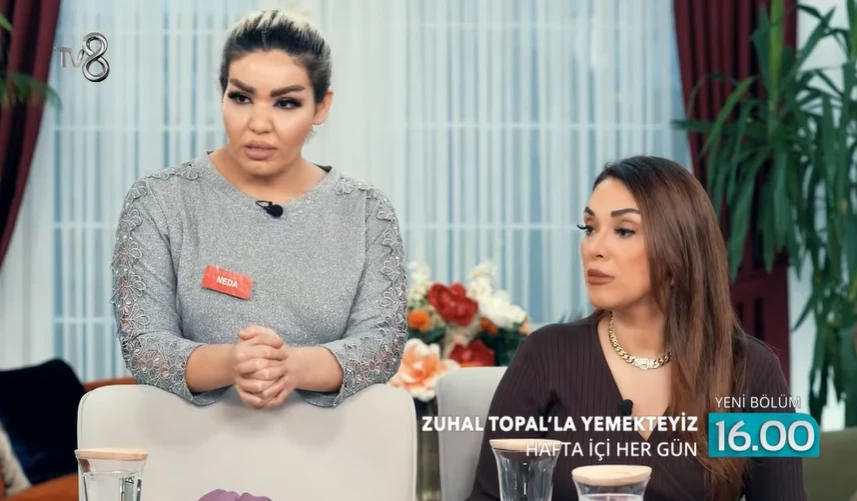 Zuhal Topalla Yemekteyiz Melis Hanim 1