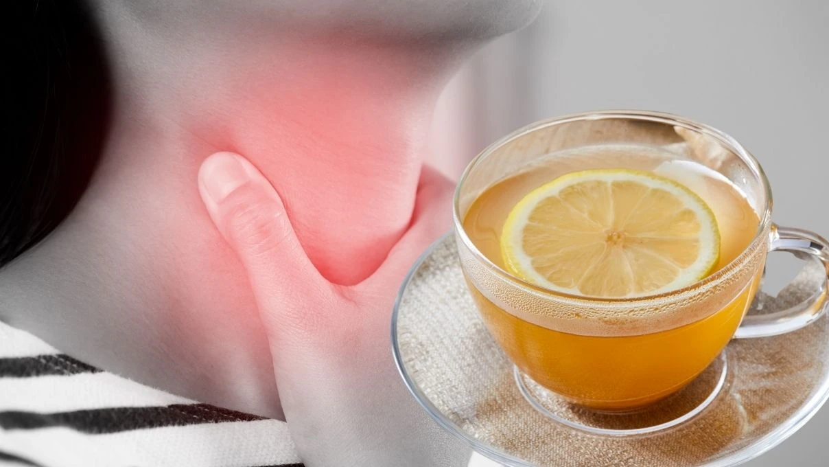 Boğaz yanmasını anında iyileştiren karışım! Zencefil limon