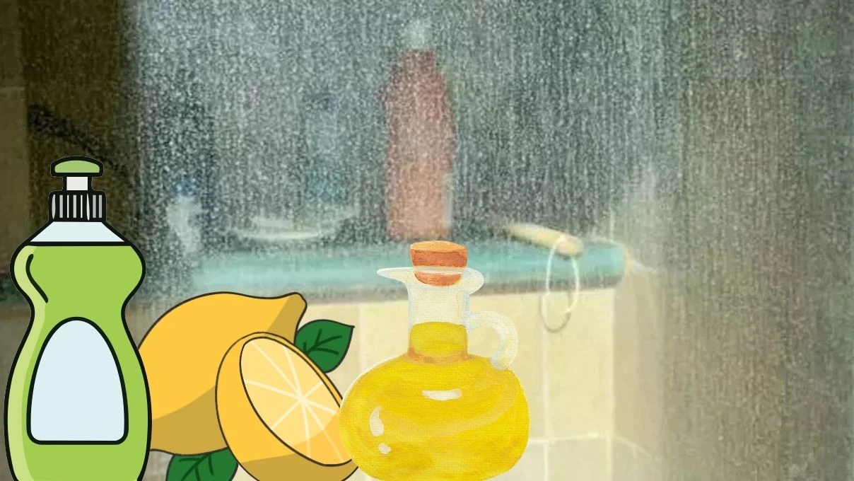 Duşakabinin camlarında tek bir kireç bırakmıyor! Muhteşem asit formülü