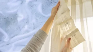 Sararmış tülleri kar beyazı yapın!