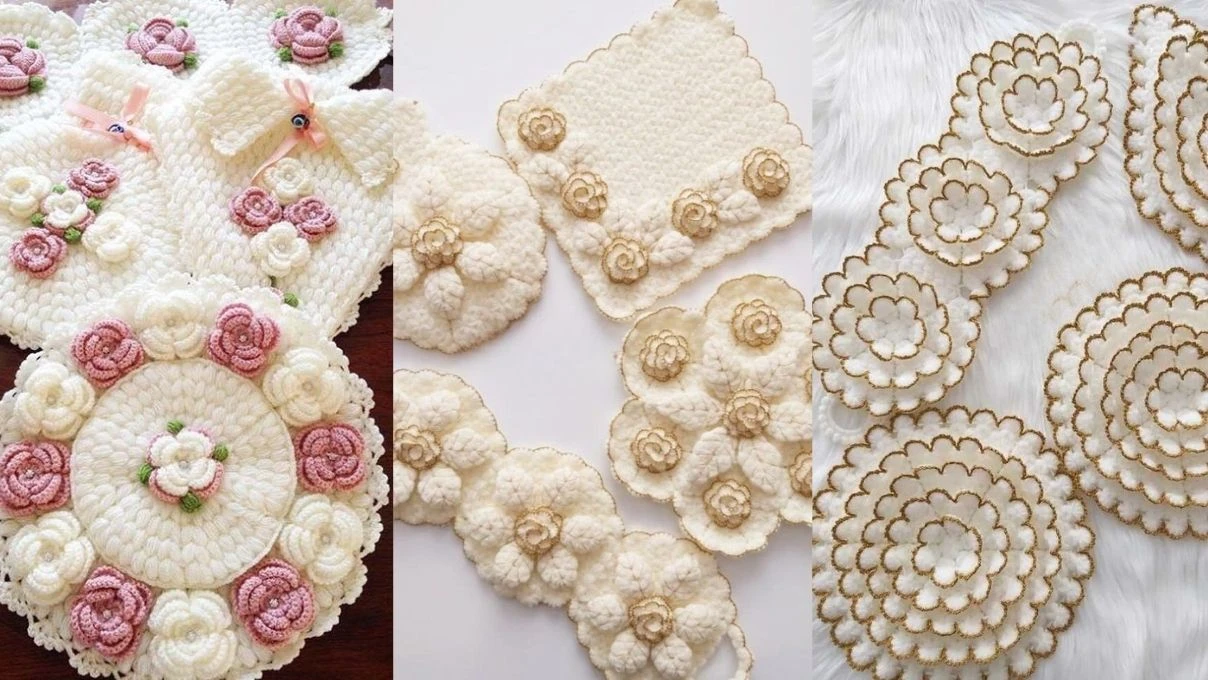 Yeni gelinlerin çeyizinde mutlaka olan tığ işi örgüler 2026! Herkes bu modellere bayılacak