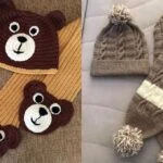 Şapka, atkı ve eldiven tam takım bebek örgü modelleri 2026!