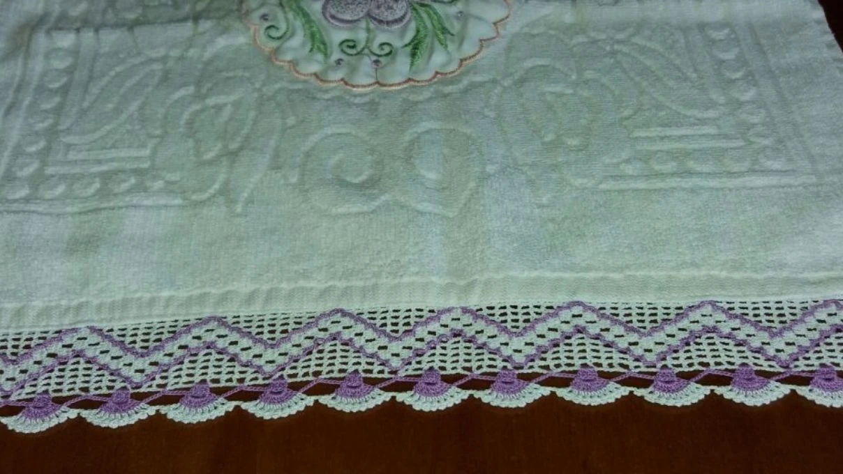 Dantel havlu ve yastık kenarı örgü modelleri 2026! 5 Dantel havlu ve yastık kenarı örgü modelleri 2026!