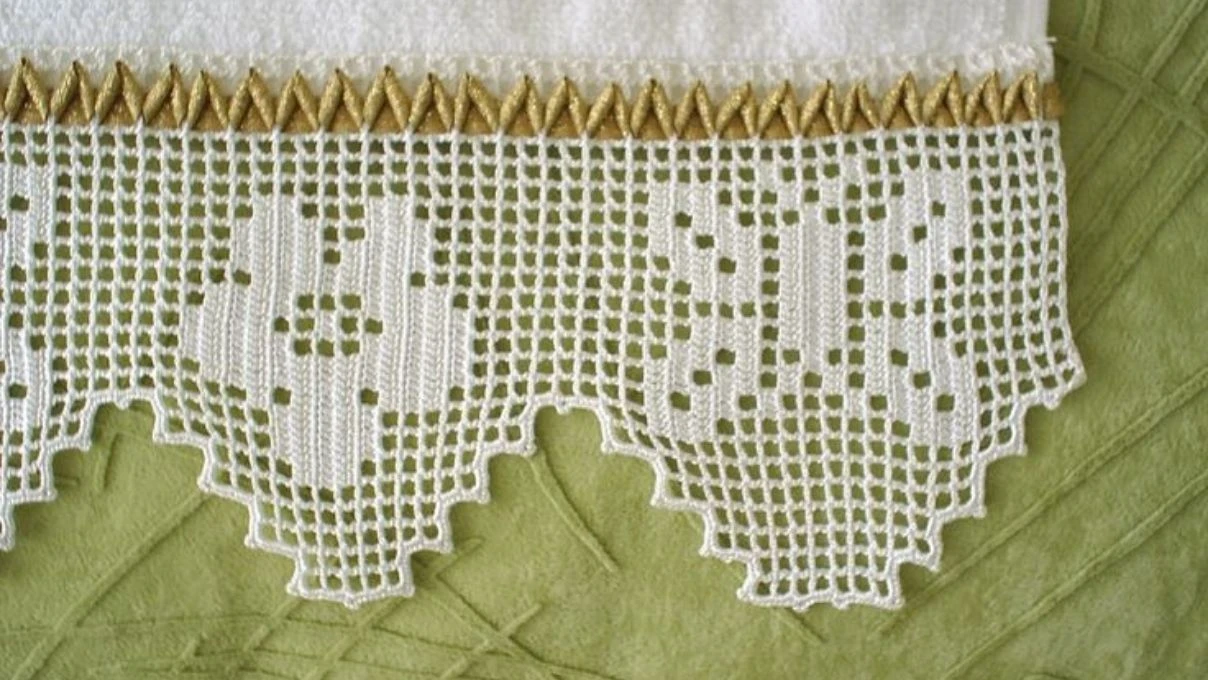 Dantel havlu ve yastık kenarı örgü modelleri 2026! 4 Dantel havlu ve yastık kenarı örgü modelleri 2026!
