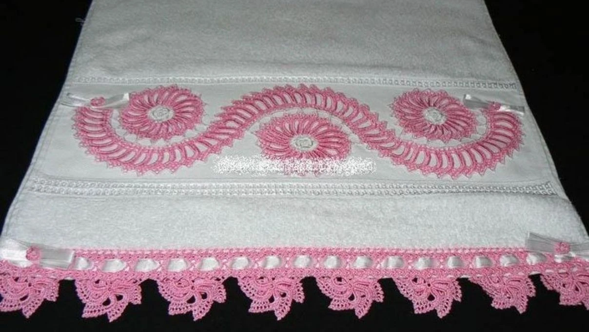 Dantel havlu ve yastık kenarı örgü modelleri 2026! 6 Dantel havlu ve yastık kenarı örgü modelleri 2026!