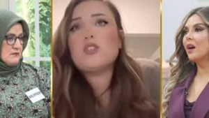 Canlı yayın açtı, kayınvalideye verip veriştirdi!