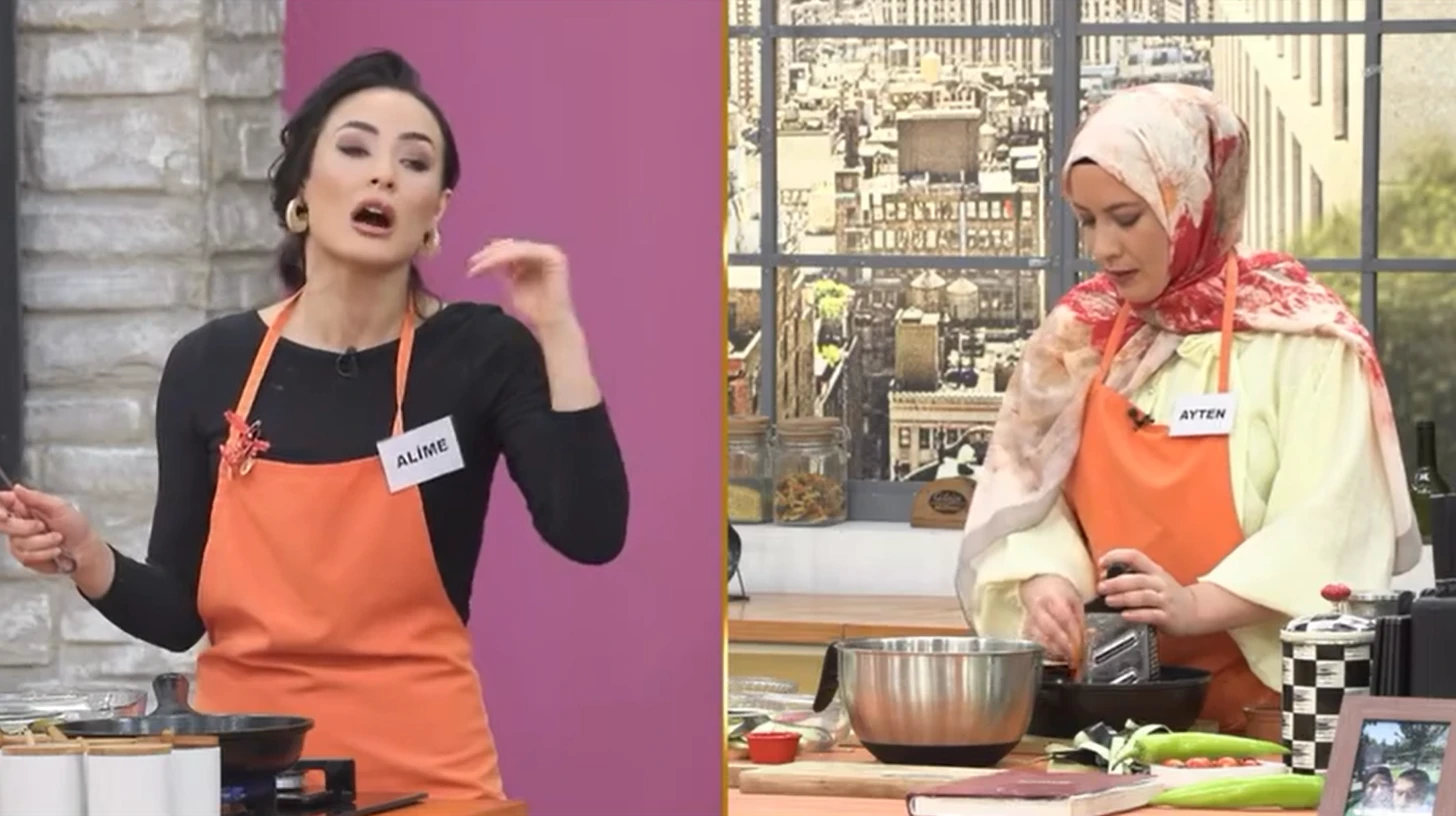 Gelinim Mutfakta Ayten'in görümcesi stüdyoyu bastı, ortalık karıştı! Örümcek ağı iddiası ağızları açık bıraktı 8 Ekran goruntusu 2026 02 18 200908