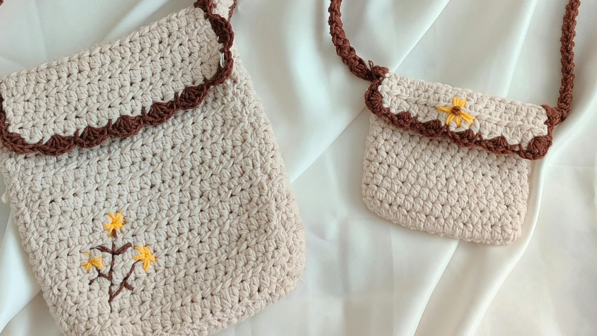 Kombinlerin şıklığını artıracak yepyeni örgü çanta modelleri 2026 4 Orgu 1