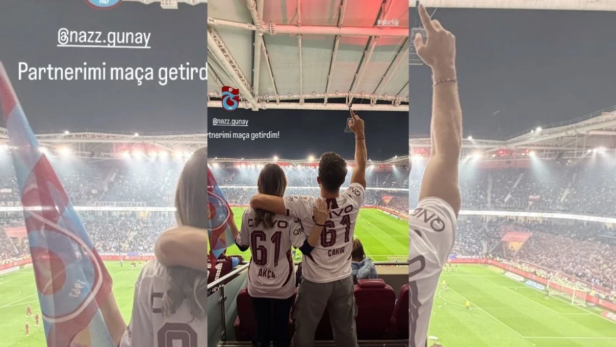 Taşacak Bu Deniz oyuncuları Trabzonspor-Fenerbahçe maçını tribünden izledi! Ünlü oyuncular derbi heyecanını sosyal medya hesabından paylaştı