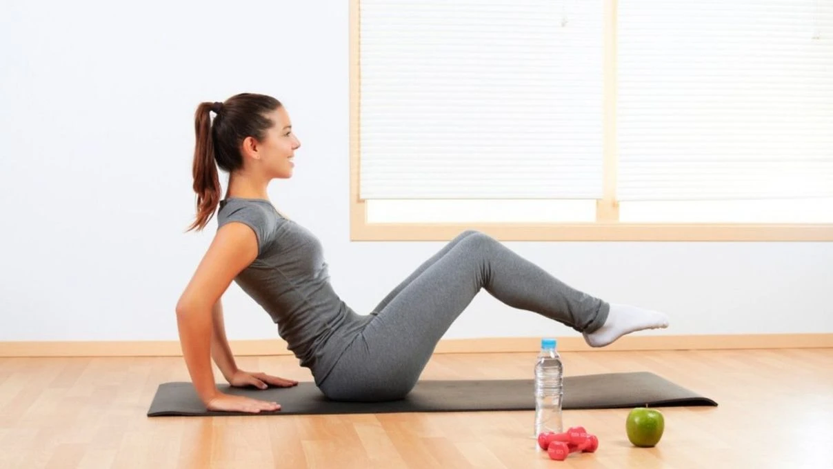 Yan basenleri evde inceltme yöntemi! Derli toplu fit vücut