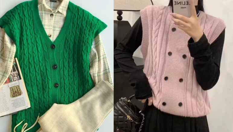 en güzel ve farklı örgü yelek modelleri 2026