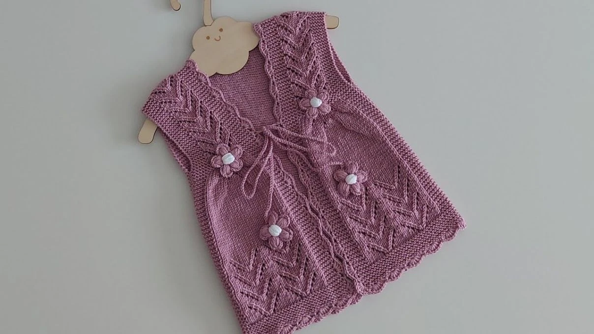 Çocuklar için en yeni ve çeşitli örgü yelek modelleri 2026!