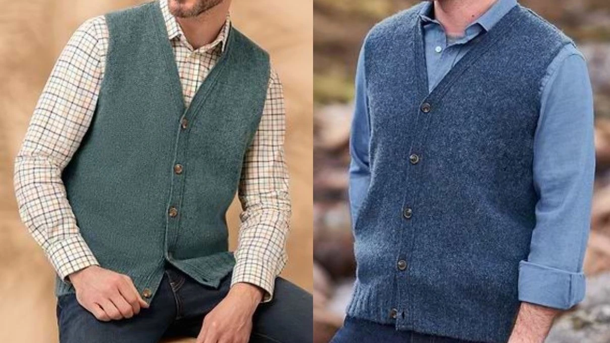 En kolay erkekler için örgü yelek modelleri 2026!