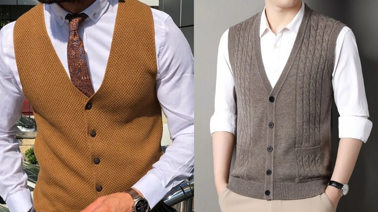 En kolay erkekler için örgü yelek modelleri 2026!
