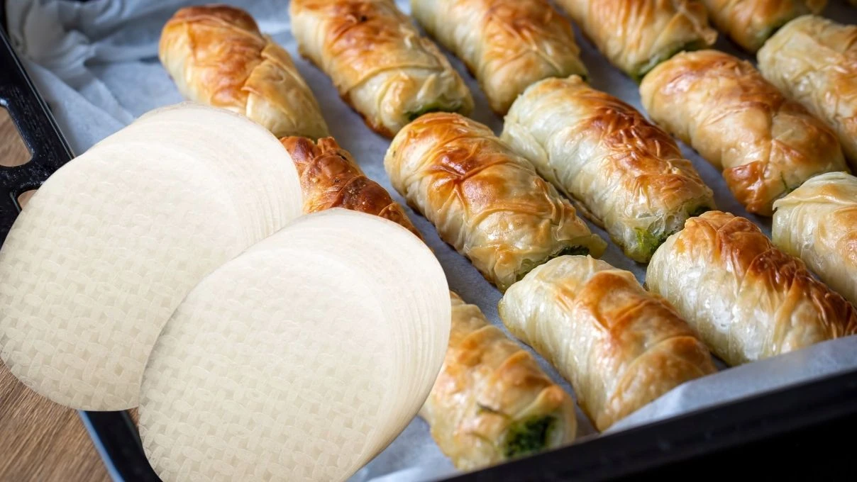 Evde kalan yeşilliklerle sağlıklı börek yapımı! Yufka ama başka yufka