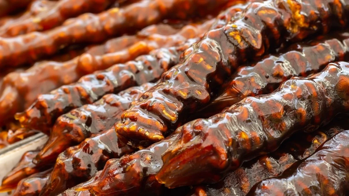 Kolları sıvayın evde cevizli sucuk yapıyoruz! Lezzeti dillere destan, iftardan sonra çayla