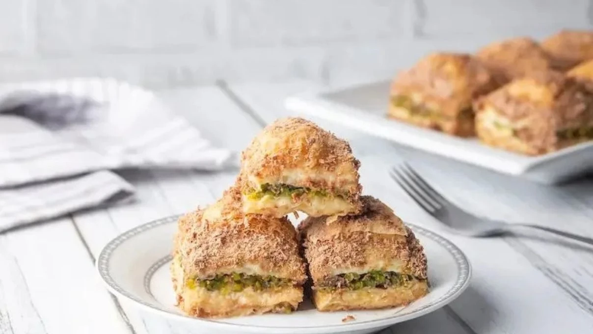 Güllaçtan soğuk baklava tarifi! 1 kilo soğuk baklava kaç kişiye yeter?