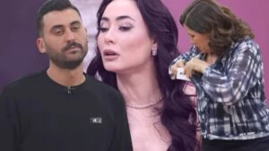 Alime eşi ve kaynanasını stüdyodan kovdu!