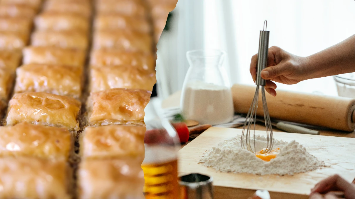 En kolay en çıtır en lezzetli ev baklavası nasıl yapılır? Şerbetine dikkat 4 Asli 9