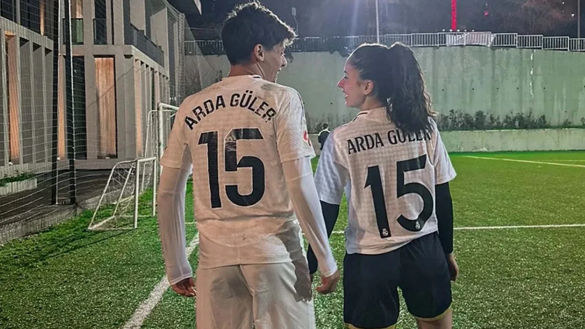 Duru Nayman gözünü Arda Güler’den alamadı! Görünmek için çok çabaladı 6 Duru Nayman 1