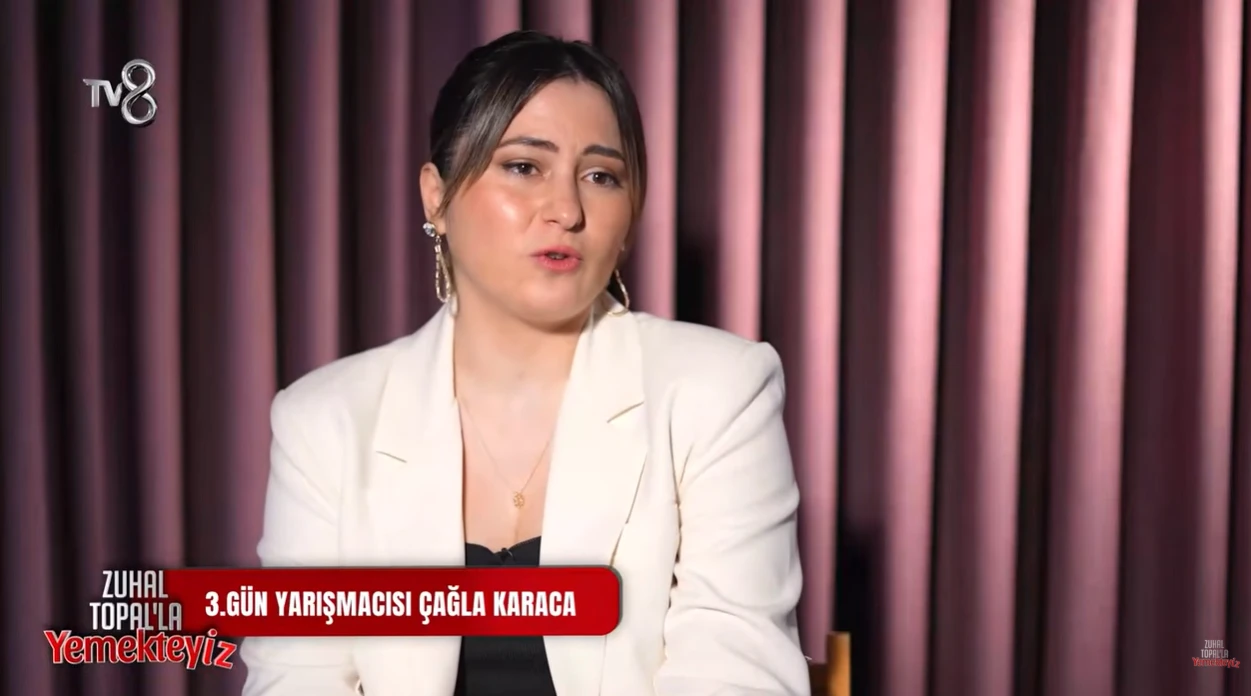Yemekteyiz Çağla Karaca kimdir, kaç yaşında? Zuhal Topal'la Yemekteyiz Çağla mesleği nedir? 6 Ekran goruntusu 2026 03 03 155923