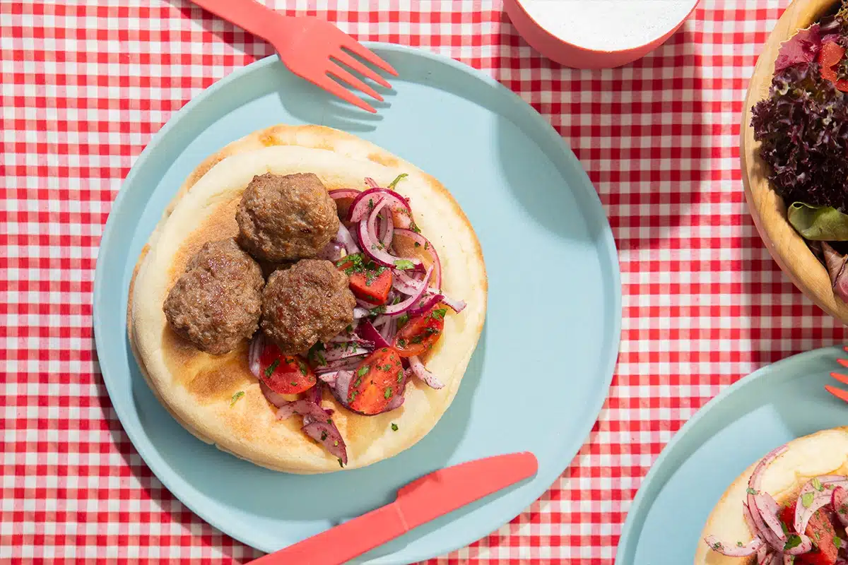 bazlama arasi kofte tarifi