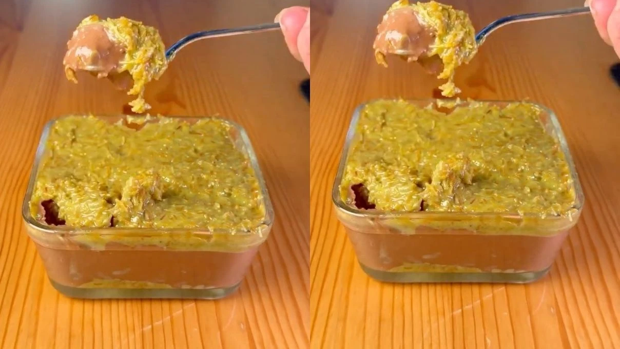 İftardan sonra bu tatlıya mutlaka yer ayırın! Ramazan sofralarının yeni yıldızı Dubai gecesi tatlısı