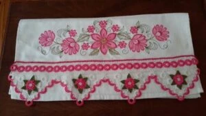 Havlu kenarlarında şıklığı artıracak tığlı örgü modelleri 2026!