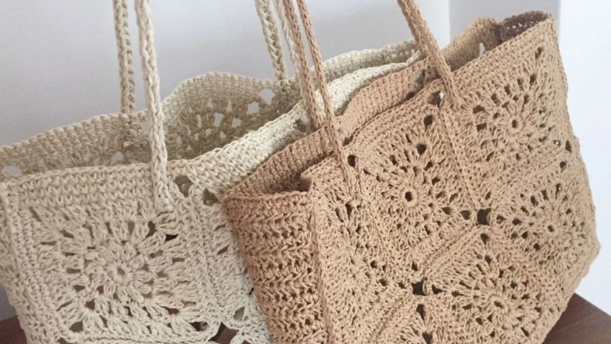 Spora götüreceğiniz en iyi örgü model hasır çantalar 2026!