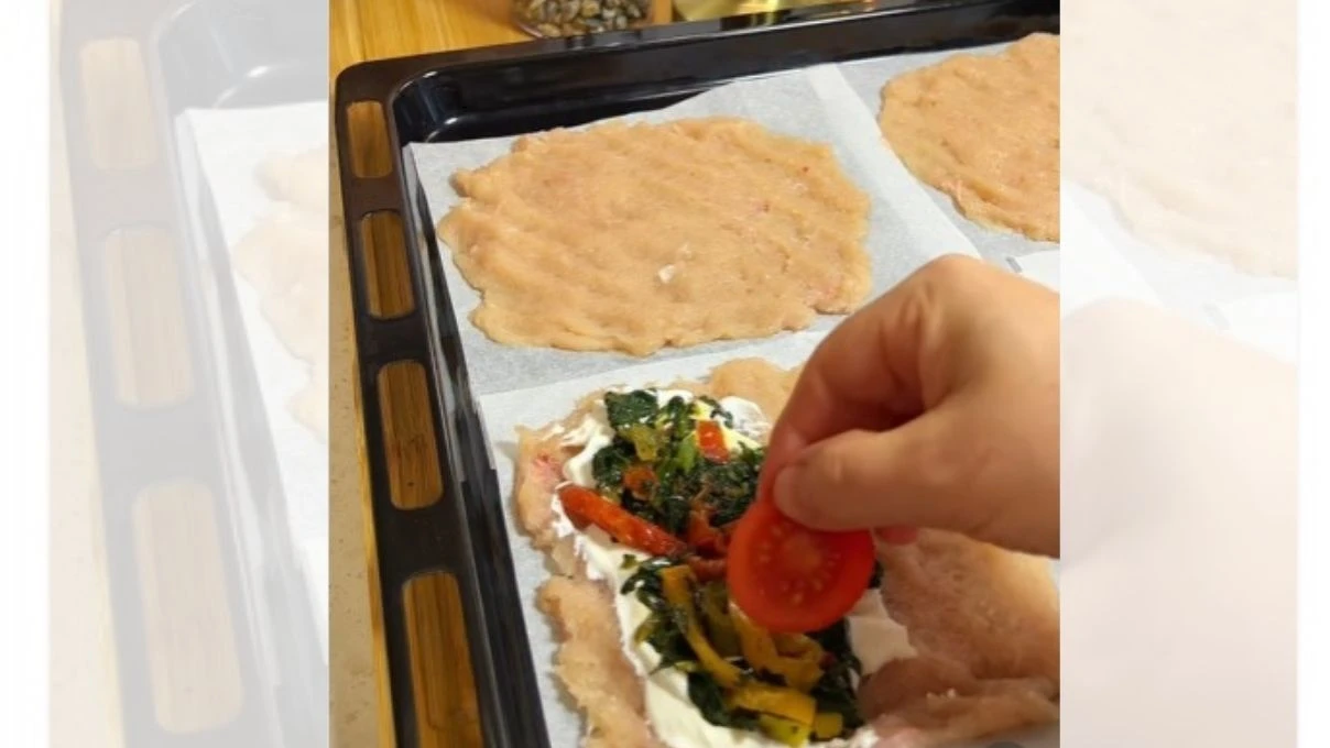 Unsuz tavuk kıymalı ıspanaklı bohça tarifi! Dışı çıtır çıtır, içi dopdolu 