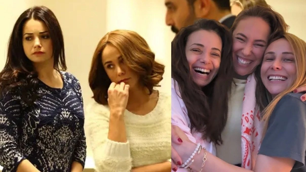 Özgü Namal ve Burçin Terzioğlu yıllar sonra bir arada! Merhamet dizisinde oynamışlardı