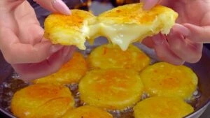 Çıtır çıtır peynirli patates tarifi!