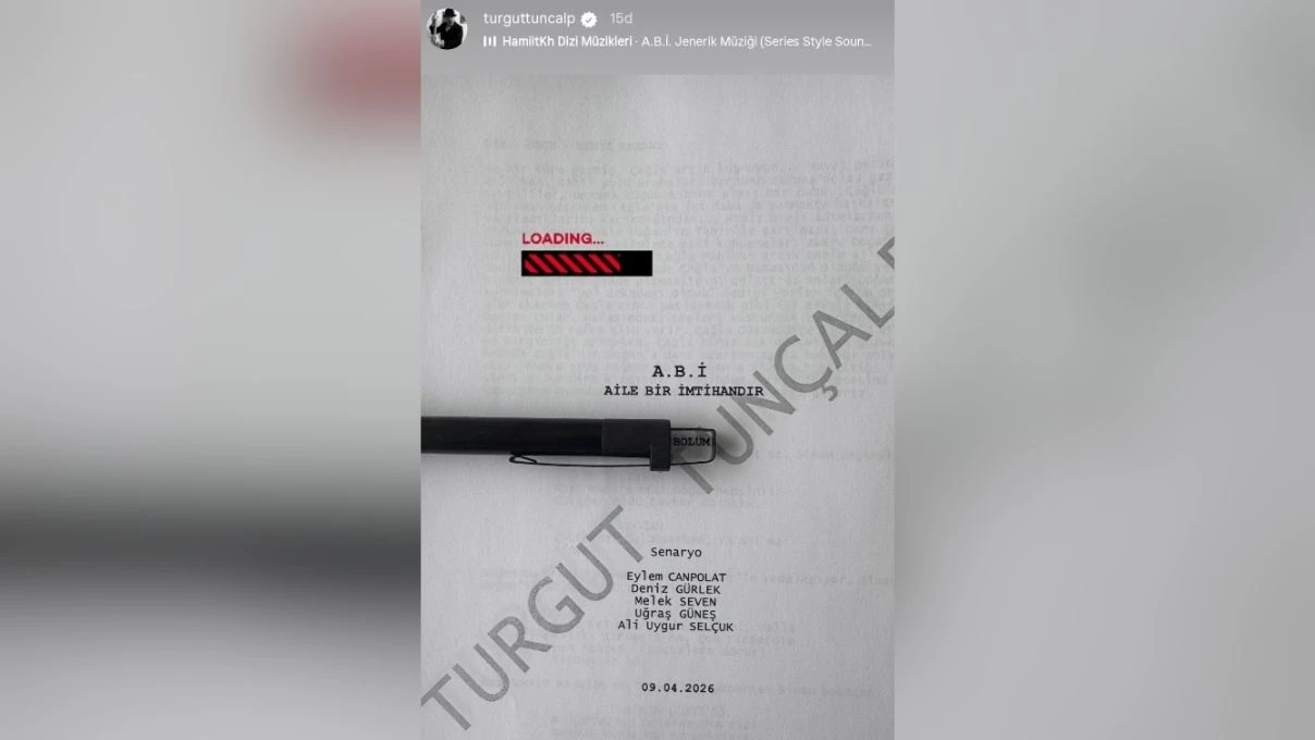 Turgut Tuncalp Abi dizisinin kadrosuna dahil oldu